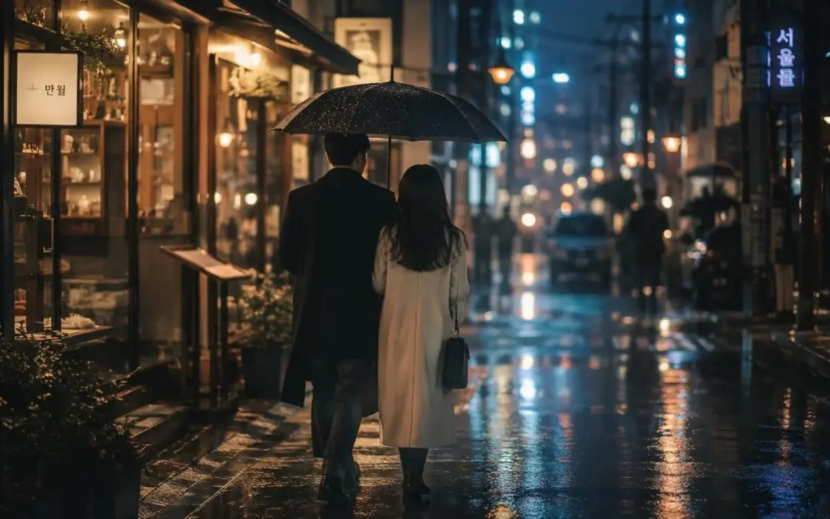 甜宠韩剧 - 韩漫在线观看 韩漫在线观看甜宠韩剧栏目:雨夜共撑一把伞的双人剧照